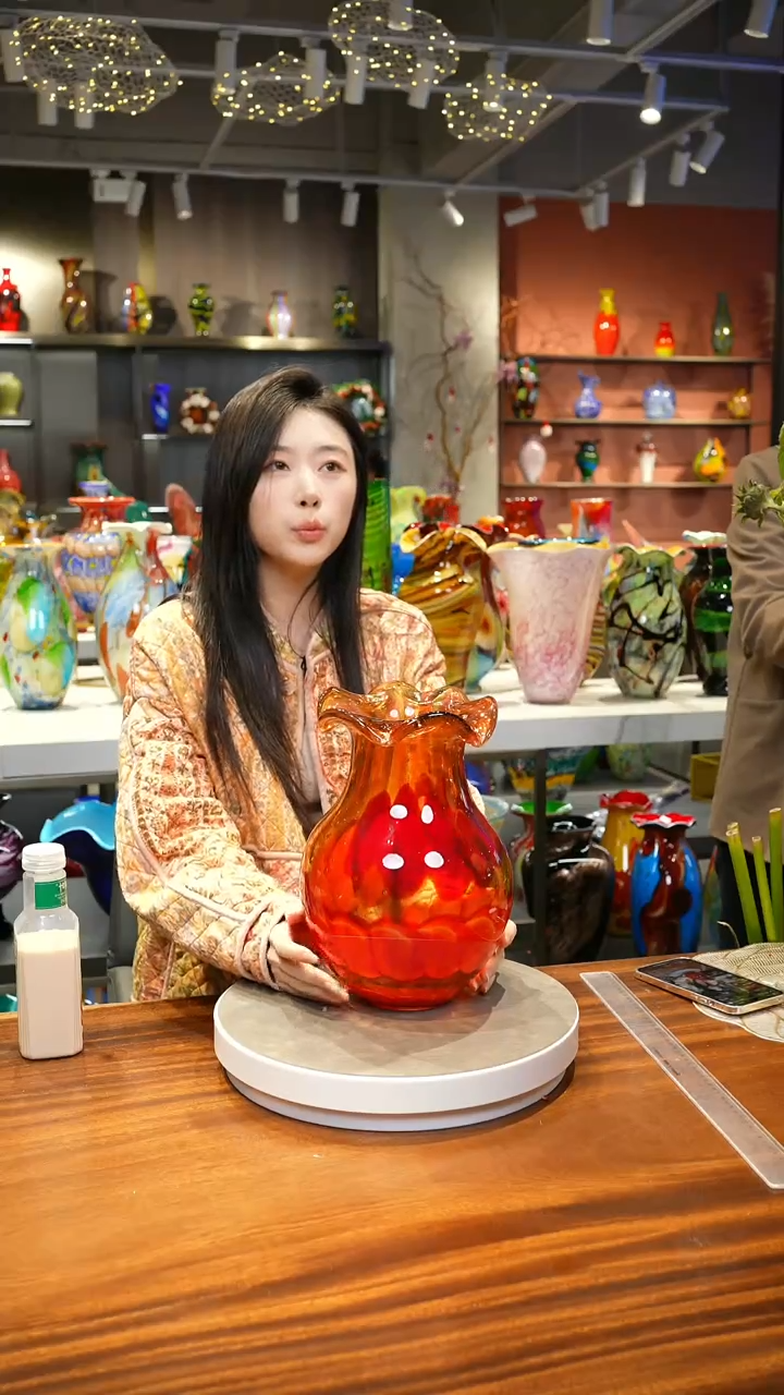 【闪购商品】手作精工花器一级色料，空运包邮，送货上门
