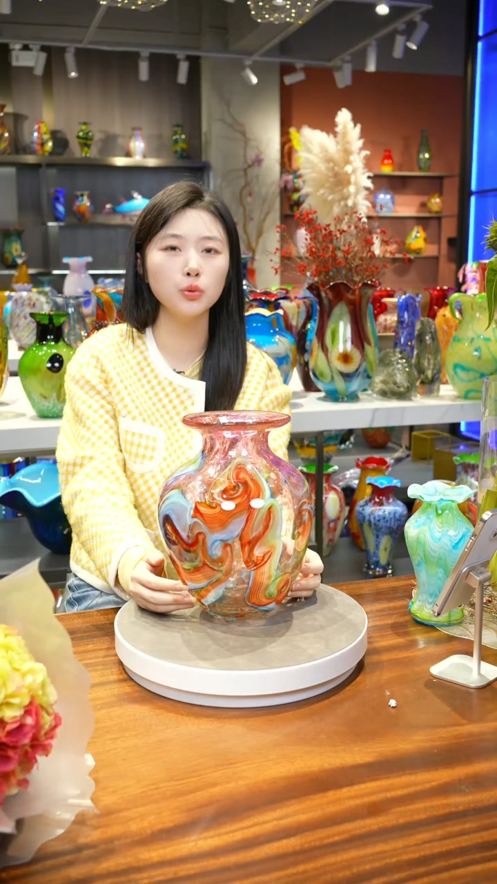 【闪购商品】手作精工花器一级色料，空运包邮，送货上门