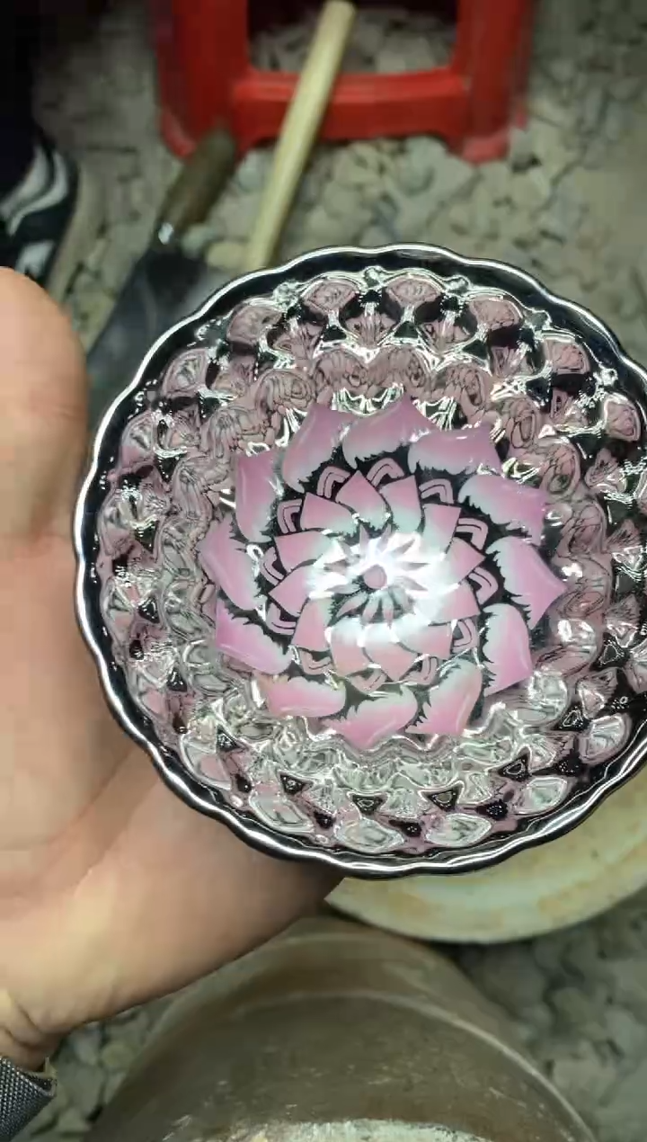 【闪购商品】瓷杯粉莲花