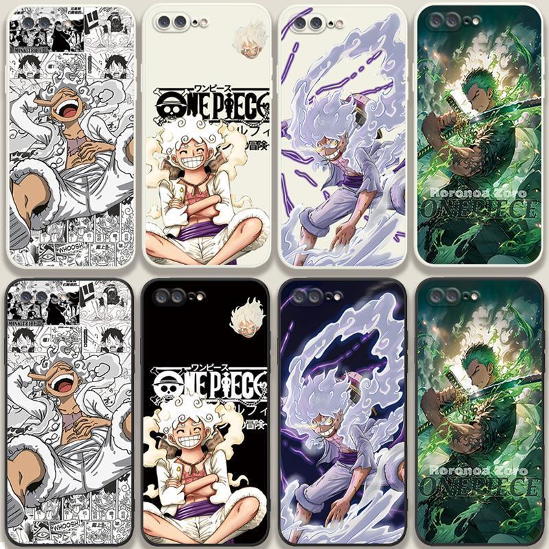 海贼王iPhone8plus苹果7plus/7/8/se2潮男se3七八ip8手机壳8p卡通