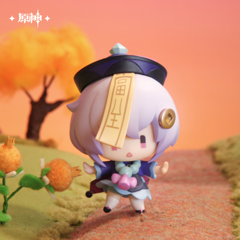 原神盲盒蒙德璃月篇战场英姿主题系列动漫手办七七周边玩偶国产