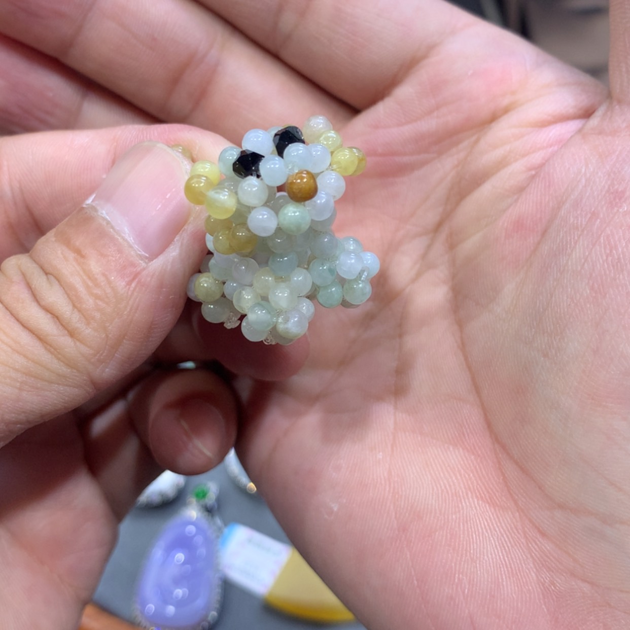 【闪购商品】翡翠颈饰18K金镶嵌