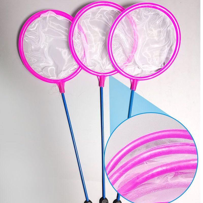 捞鱼网兜儿童密网家用捞金鱼网捞鱼勺捞鱼屎鱼迷你抄网捕鱼网渔具