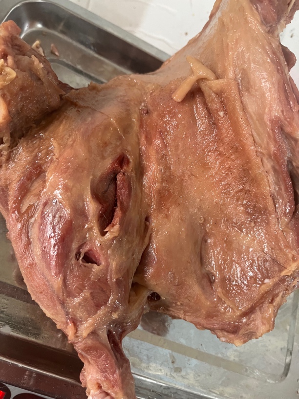 10号 传统老家美食 带骨排腿肉新鲜现卤 看称选肉 顺丰发货