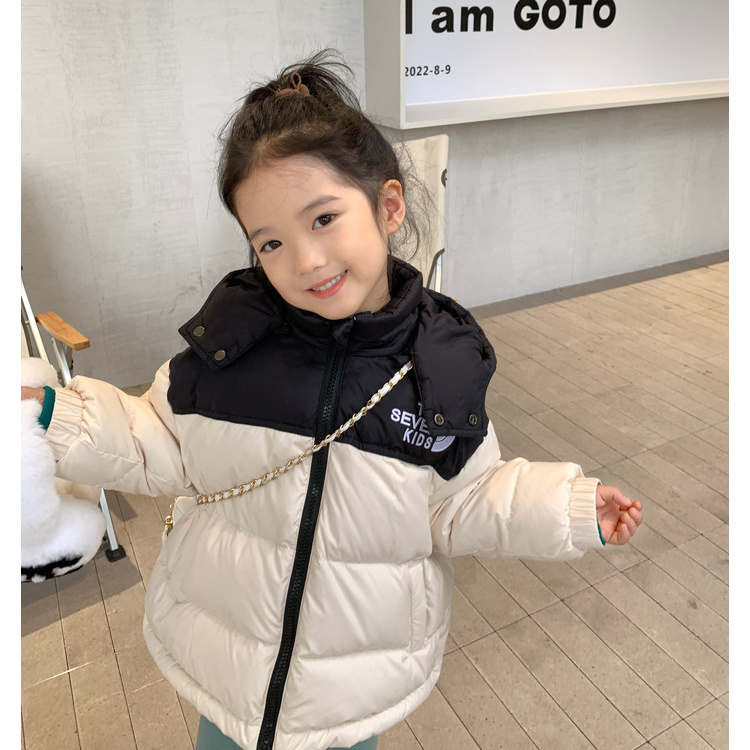 儿童2023冬季新款棉服女童韩版休闲加厚棉袄运动爆款宝宝棉衣te