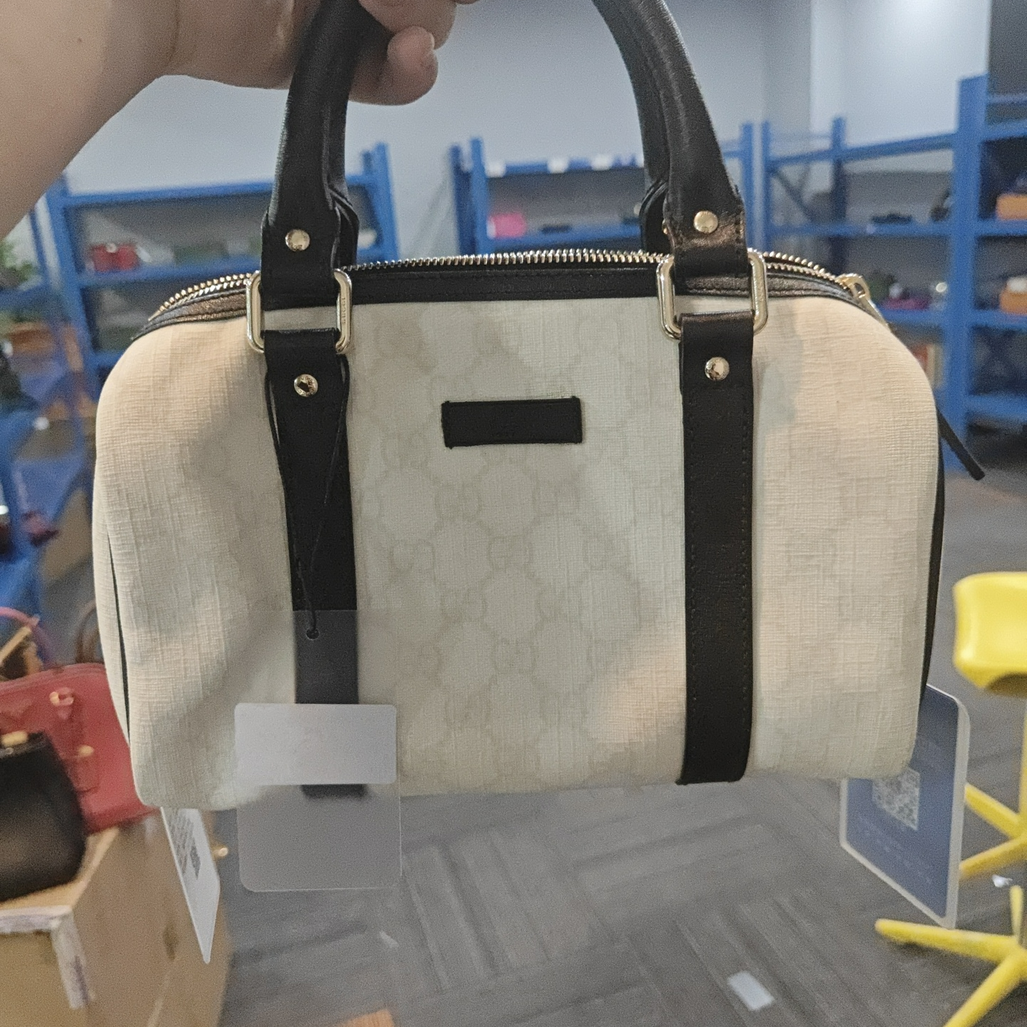 95新 GUCCI/古驰 【桔夕林泽专属】B15/古驰波士顿包