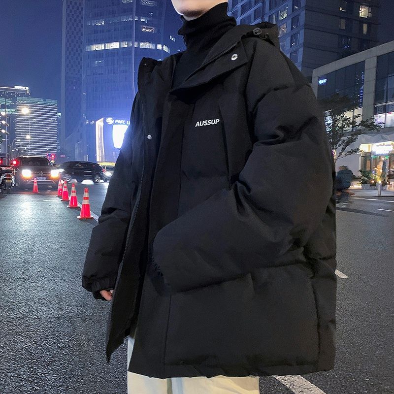 波司澄羽绒服羽绒服男士外套连帽潮流宽松冬装加厚港风ins学生帅