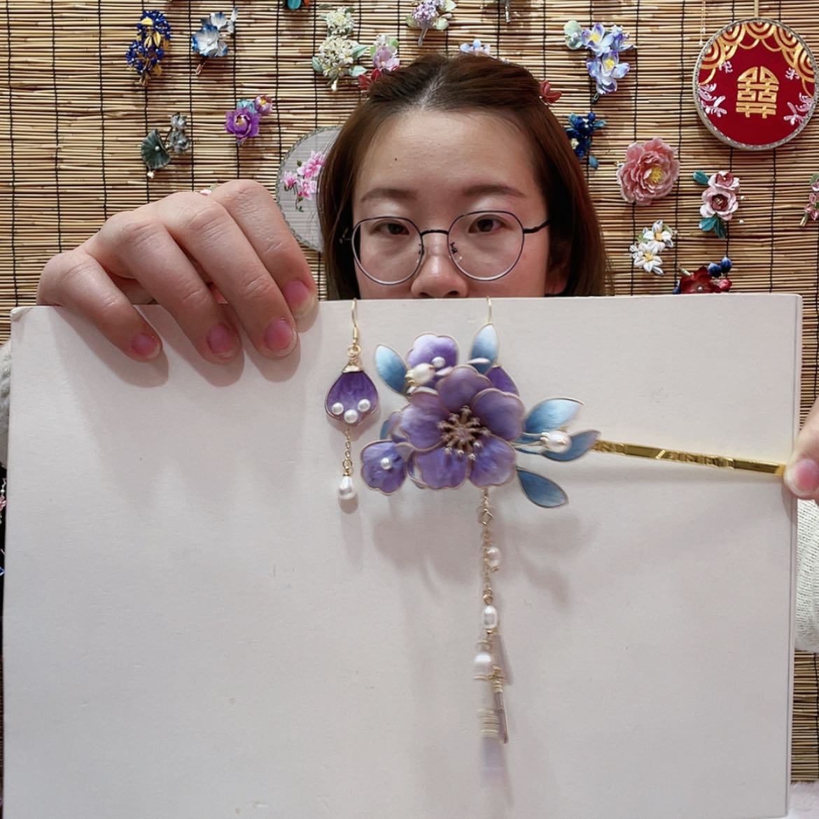 【闪购商品】文织绣白**茫