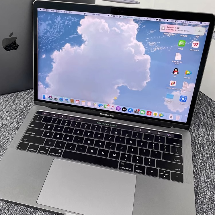 95新 Apple/苹果 MacBookPro13.3寸触控条剪辑商务阅读便携笔记本