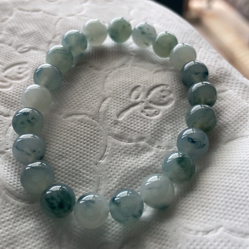 【闪购商品】翡翠手链未镶嵌晨**芮