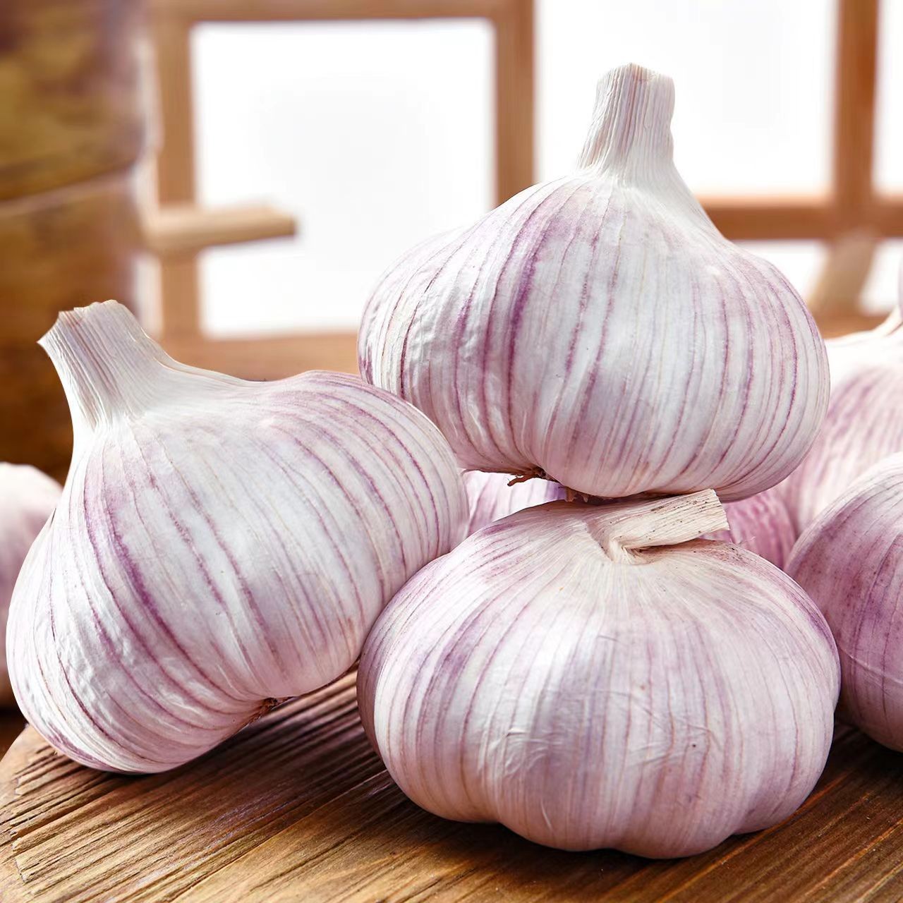 【精选大蒜】2023新干蒜紫白皮大蒜头250g9斤农家种植基地金乡大蒜