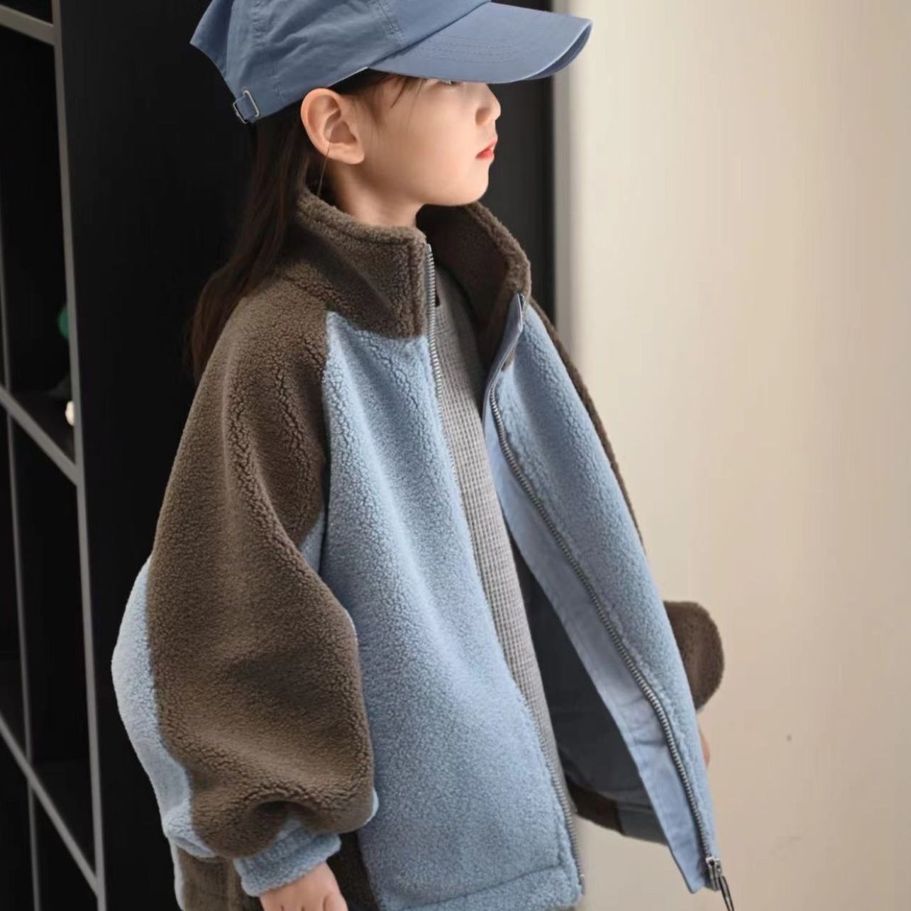 韩国童装男童外套2023秋冬新款儿童宽松韩范女童深秋外穿潮