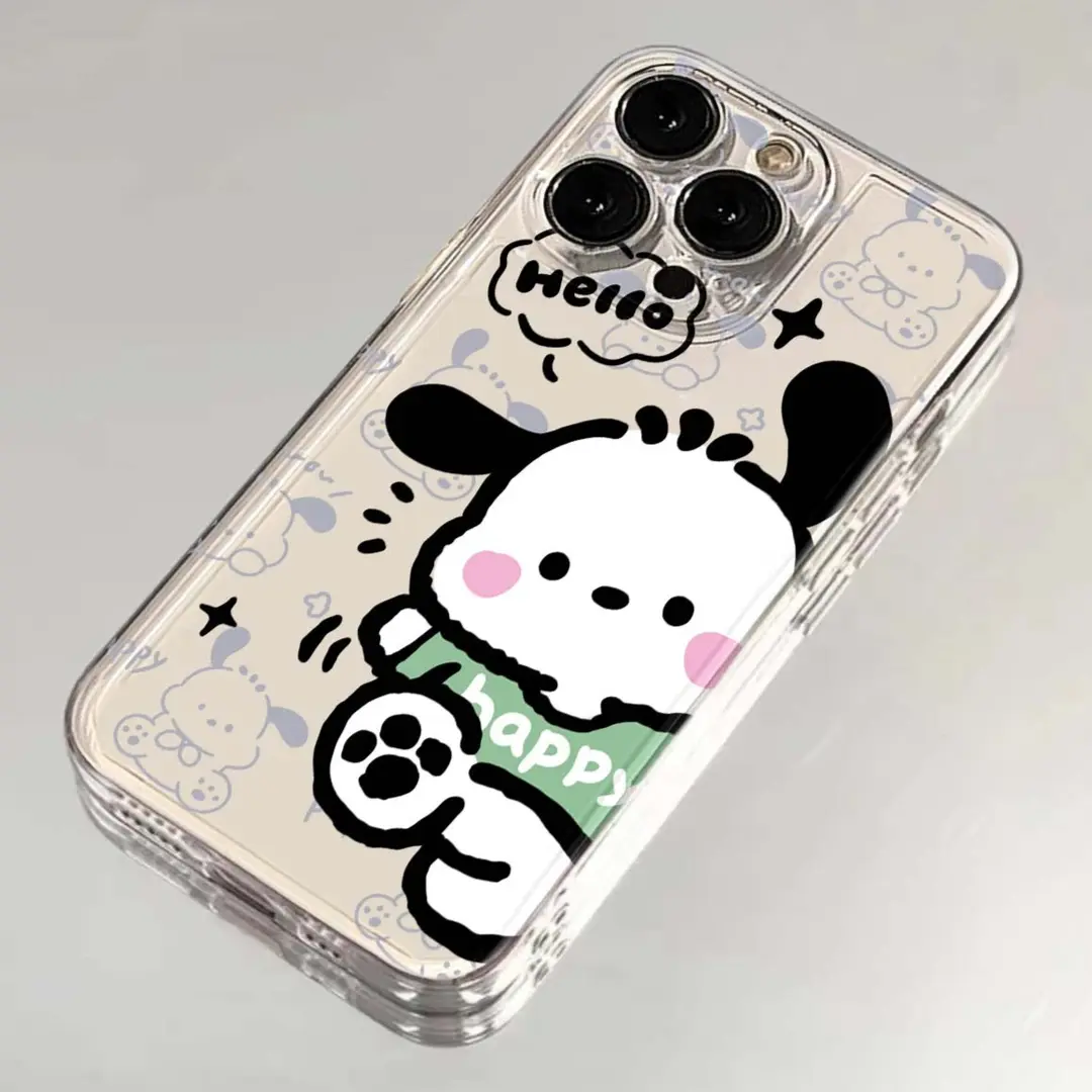 帕恰狗iphone15苹果手机壳14promax软壳13pro透明12高级感11全包X