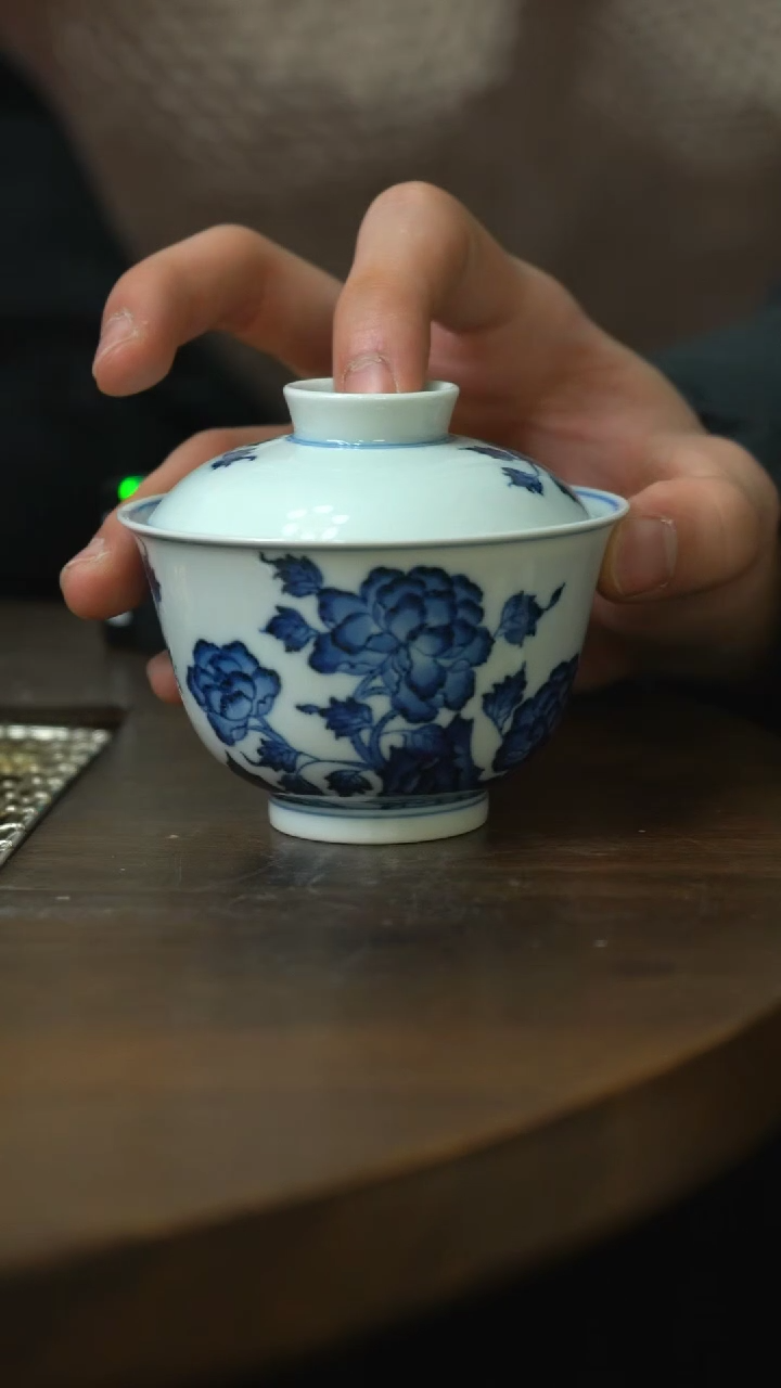 【闪购商品】陶瓷福利 花卉盖碗