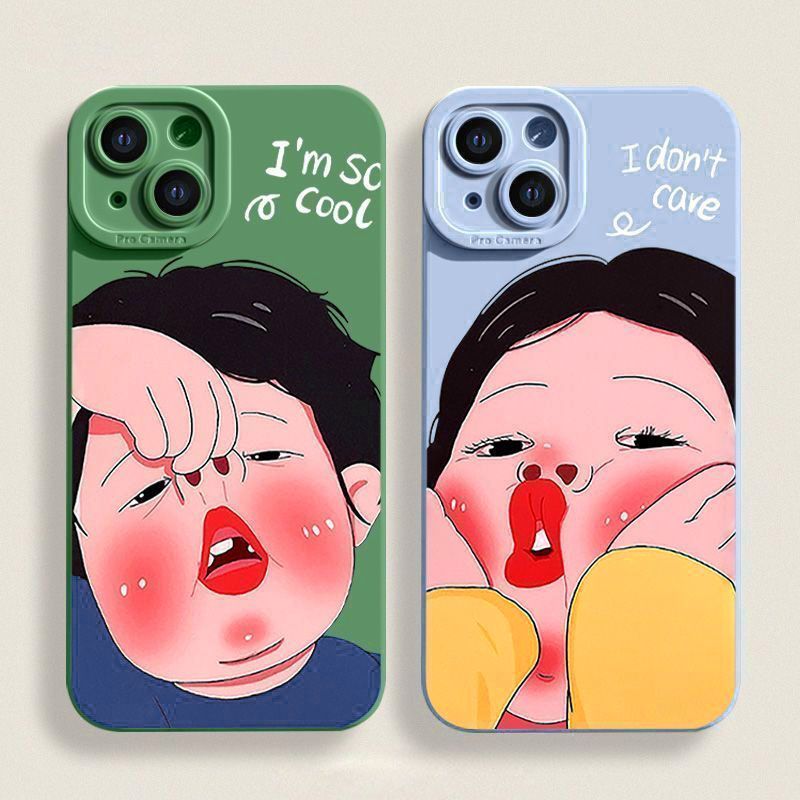iPhone14promax苹果手机壳xsmax硅胶12防摔13全包11情侣X娃娃搞怪
