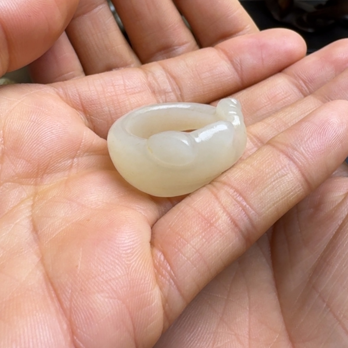 【闪购商品】和田玉（糖玉）颈饰未镶嵌幸***人