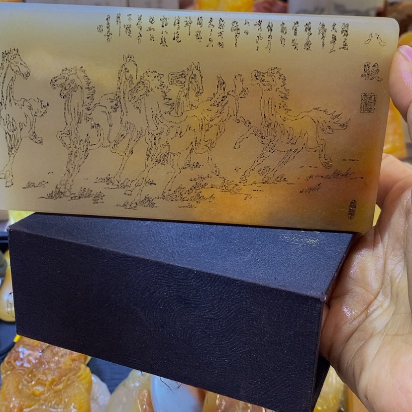 【闪购商品】石英质玉（黄龙玉）颈饰未镶嵌