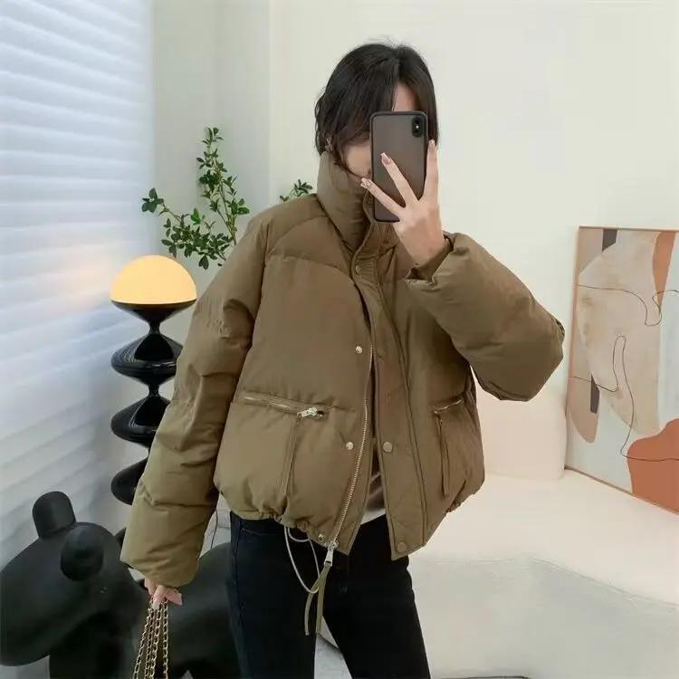 百搭羽绒服清仓处理洋气小个子短款羽绒服衣服女装宽松百搭