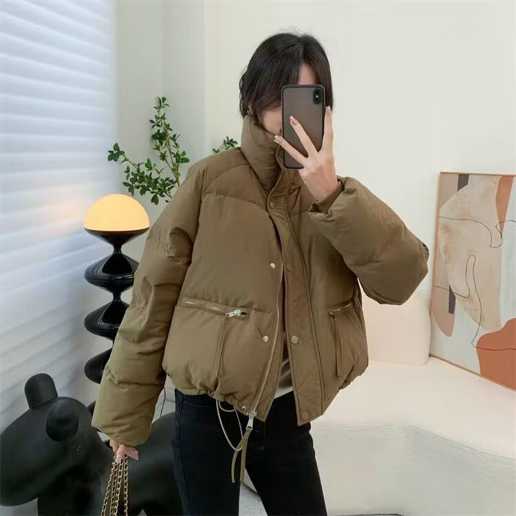 百搭羽绒服清仓处理洋气小个子短款羽绒服衣服女装宽松百搭