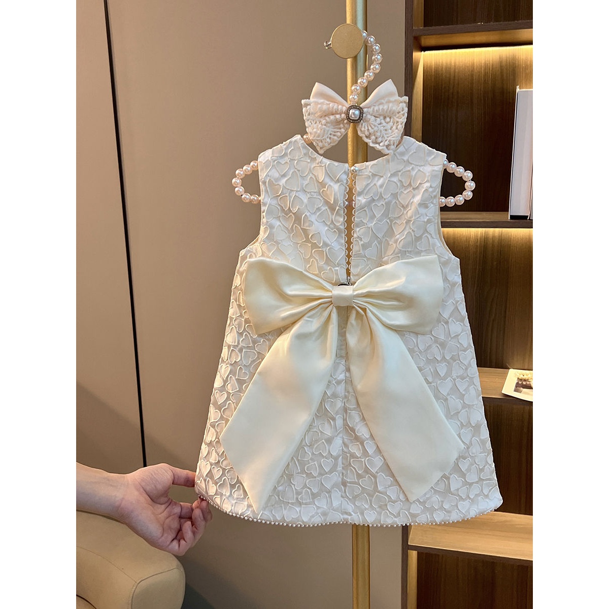 女童背心裙公主裙2023新款洋气春夏儿童女宝宝礼服裙法式连衣裙