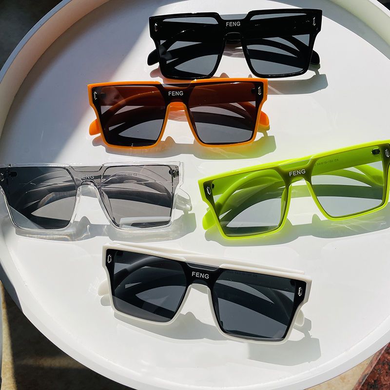 2024新款太阳眼镜百搭防紫外线强光开车INS风墨镜男潮酷一体式