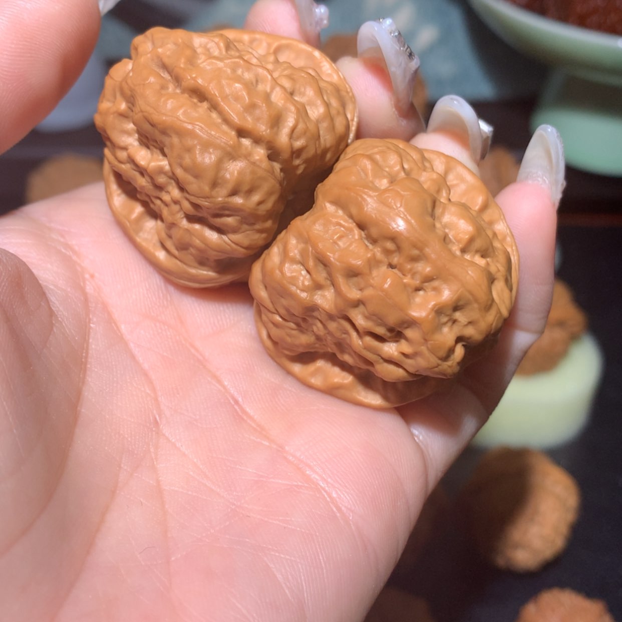 【闪购商品】文玩核桃把件37肚41肌肉蛙