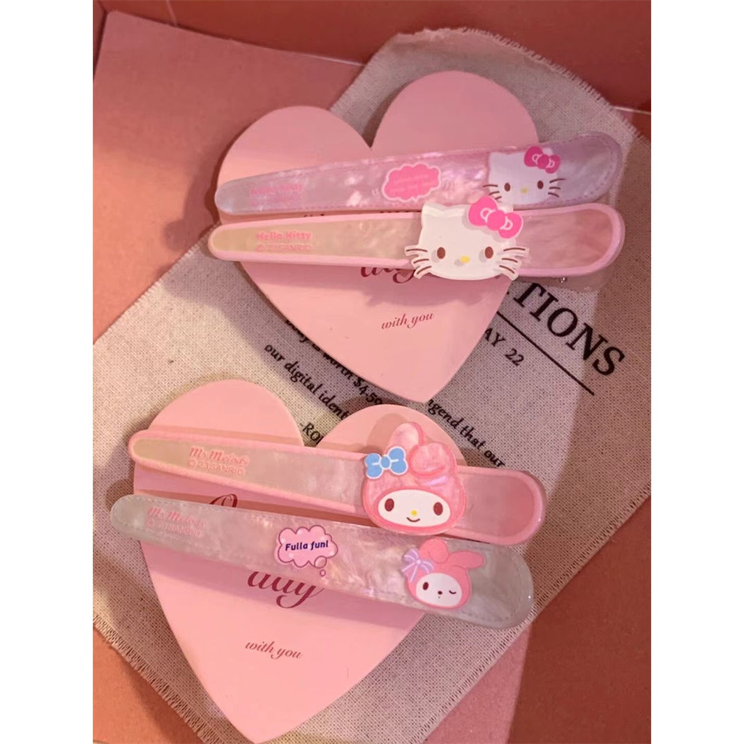 helloKitty美乐蒂发夹可爱刘海夹化妆夹侧边夹日系卡通发卡发饰女