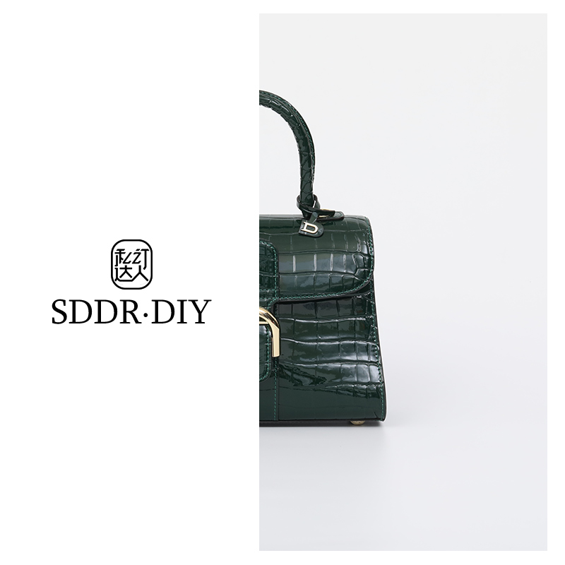 私订达人女士真皮百搭时尚牛皮手拎斜挎包  DEW