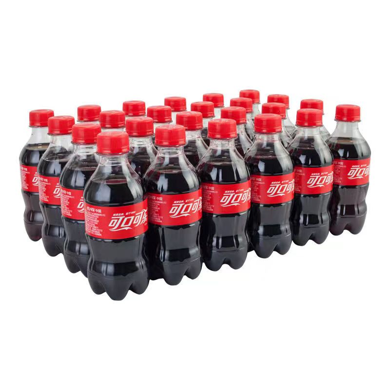 可口可乐300ml*6瓶可乐迷你小瓶装碳酸饮料