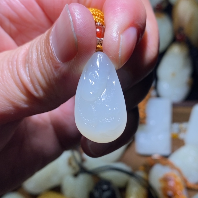【闪购商品】和田玉（糖玉）颈饰未镶嵌东