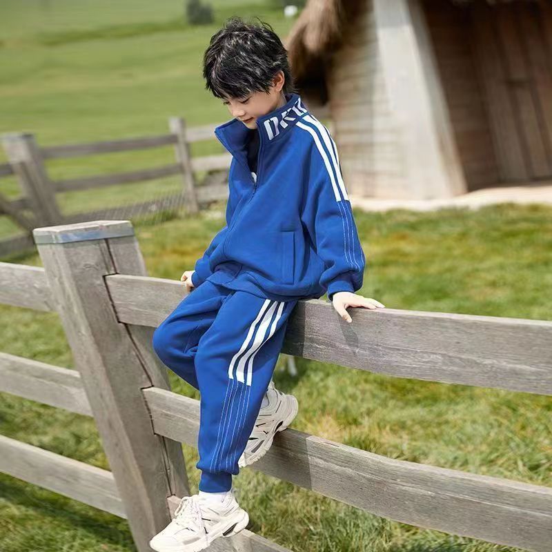 男童秋装套装2023新款中大童时尚两件套韩版帅气春秋男孩衣服潮款