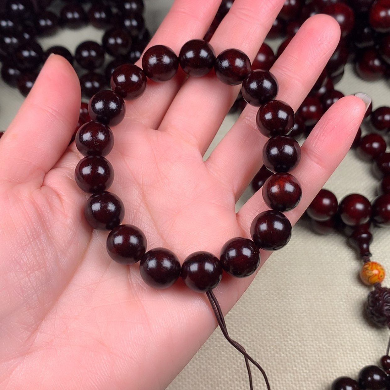 【闪购商品】小叶紫檀手串/手链H*1.2