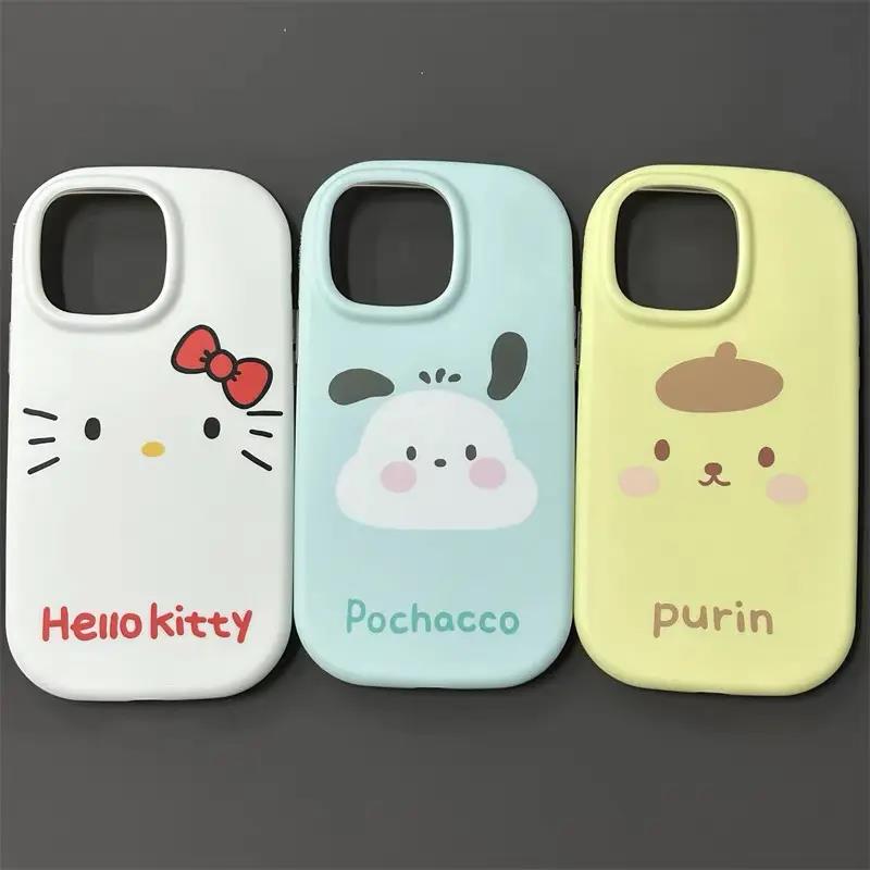 可爱KT布丁帕恰狗iphone15/14/11promax手机壳苹果14/13/12女XRXS