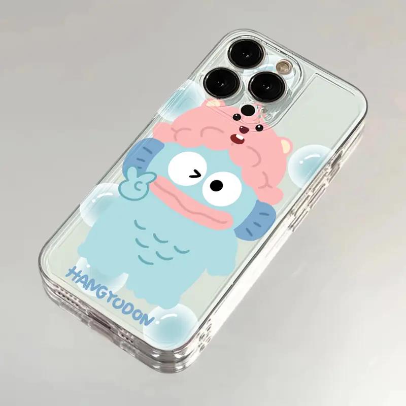 BANCA比耶小丑鱼苹果华为vivo小米oppo透明手机壳iphone15/14套13
