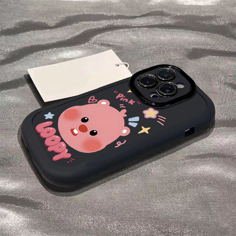 可爱小海狸适用苹果15promax手机壳iphone14全包13/12/11/x高级感