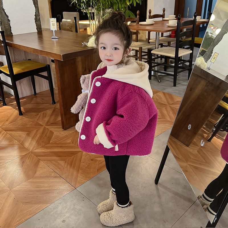 【小扬哥推荐】女童外套2023新款秋款儿童秋装洋气上衣宝宝加厚冬