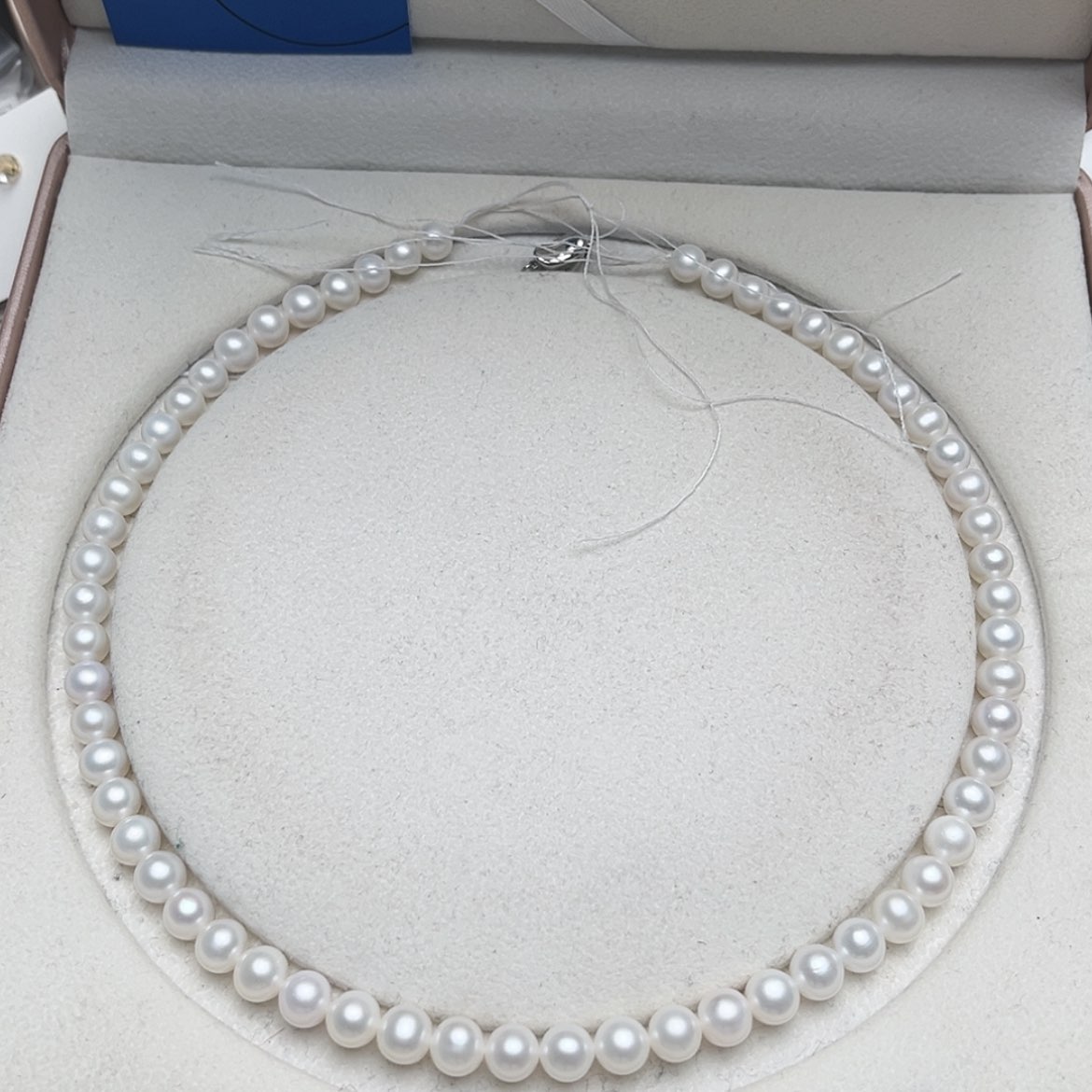 【闪购商品】淡水珍珠颈饰银S925镶嵌