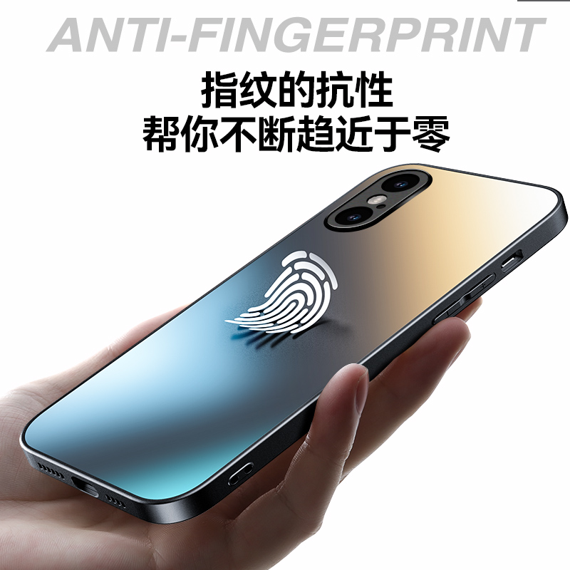 新款适用苹果X手机壳iPhoneXR纯色AG全包iPhoneXS防摔iPhoneXSMax
