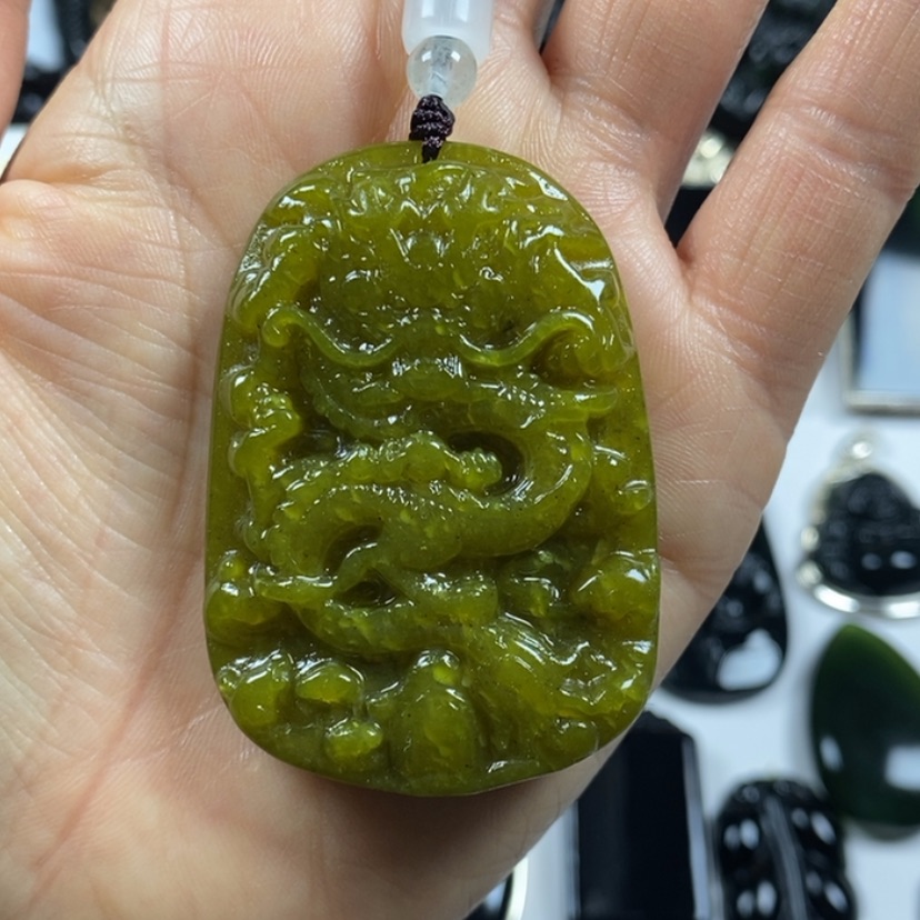 【闪购商品】岫玉挂坠未镶嵌