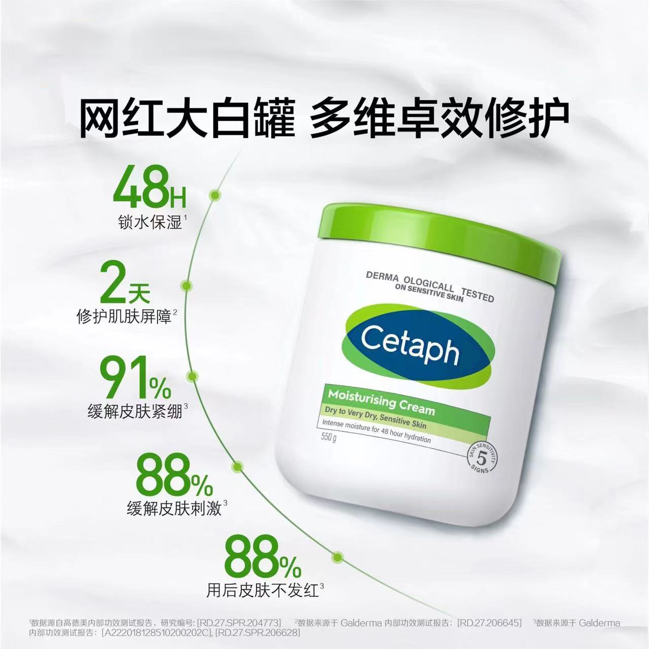 【破价浮力】大白罐国内版秋冬护理面霜550g