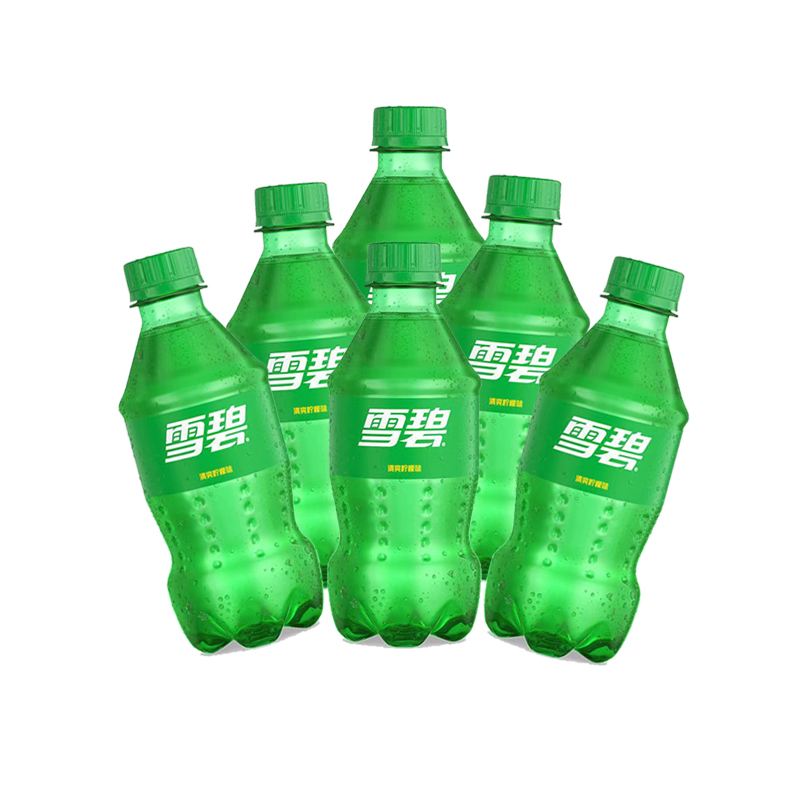 柠檬雪碧含糖300ML*6瓶饮料迷你