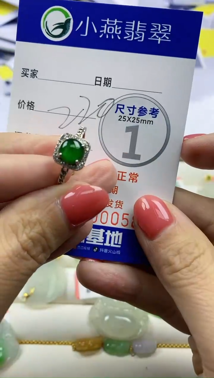 【闪购商品】翡翠颈饰银S925镶嵌94
