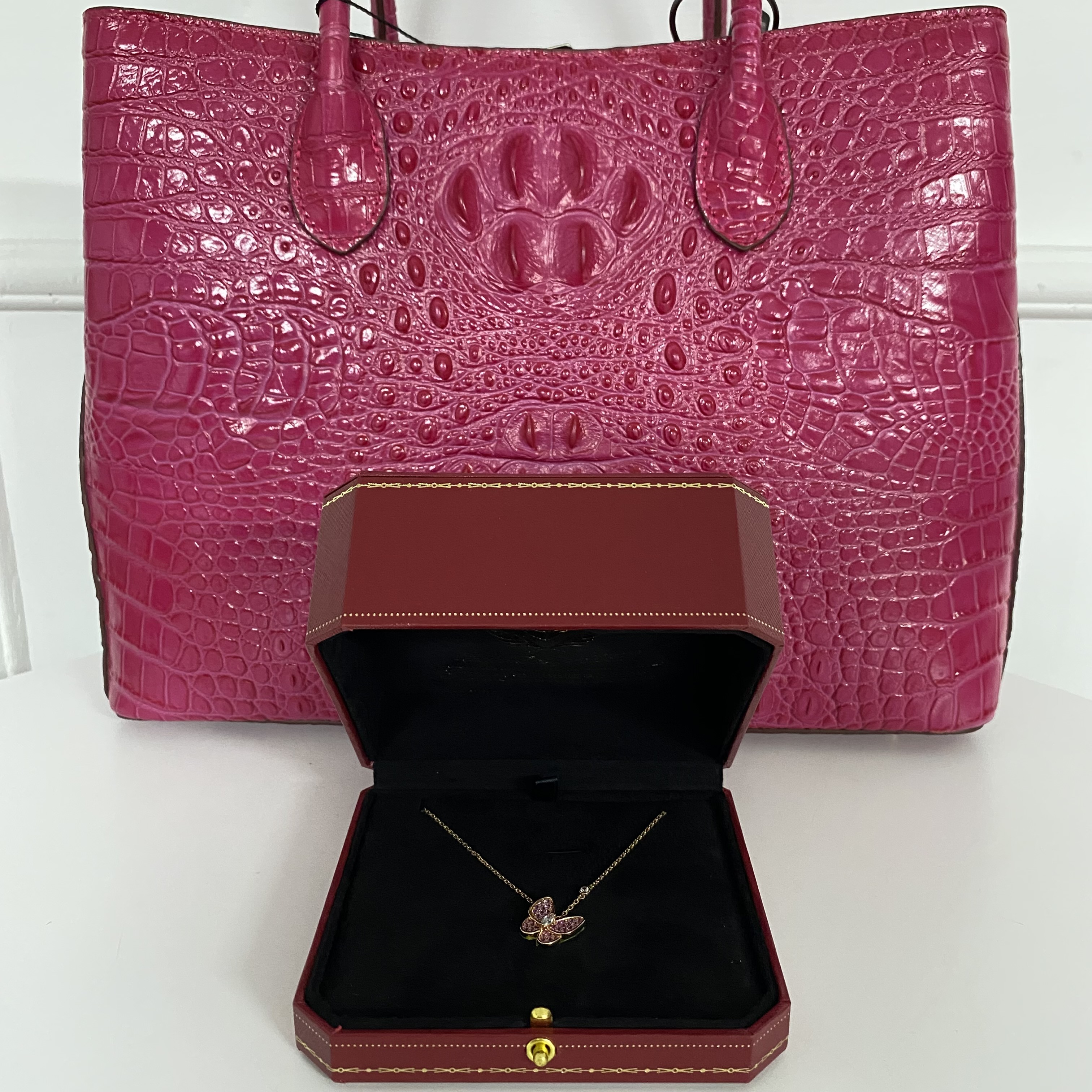 【香港联邦】1724 时尚百搭镶钻女项链