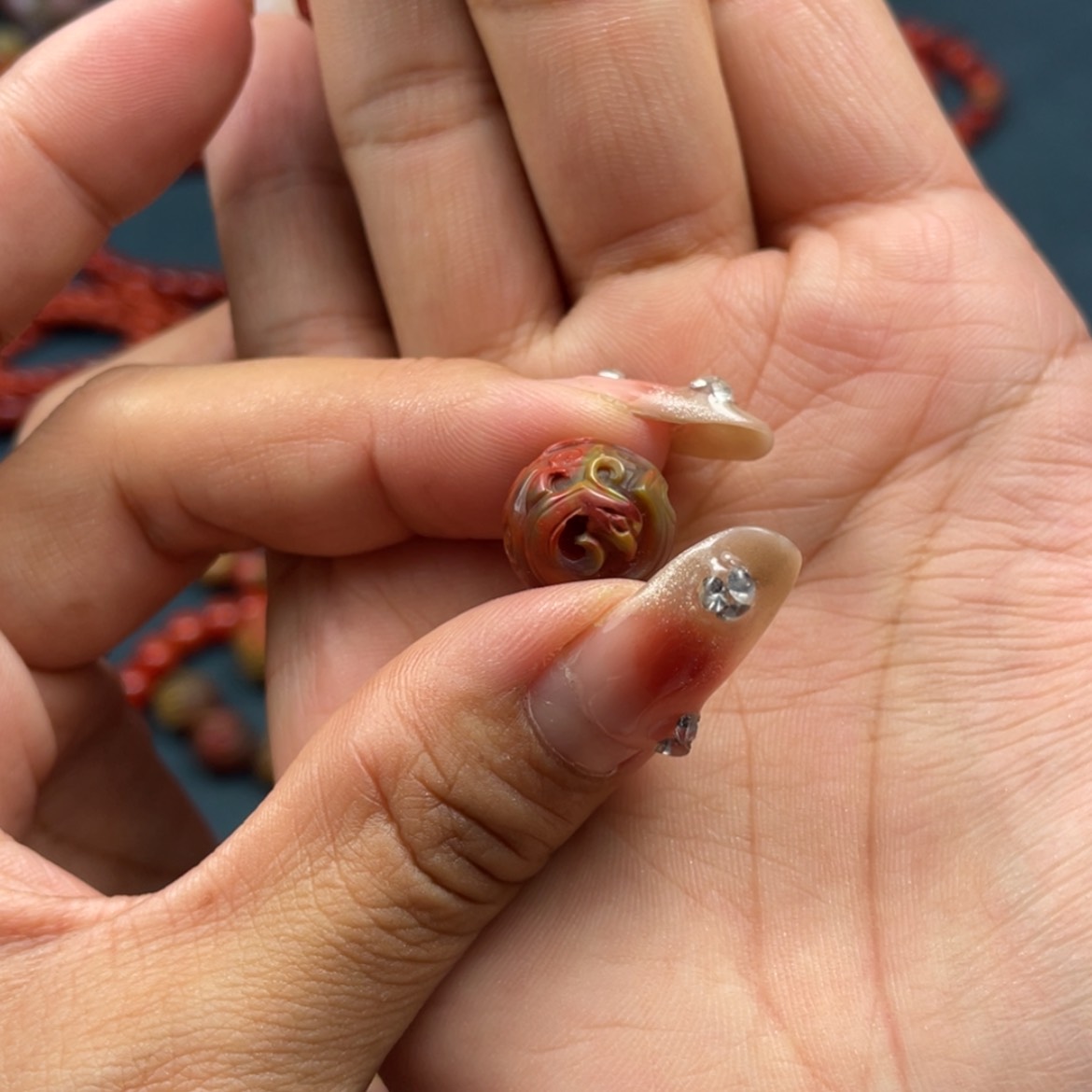 【闪购商品】南红玛瑙珠子未镶嵌T**✨