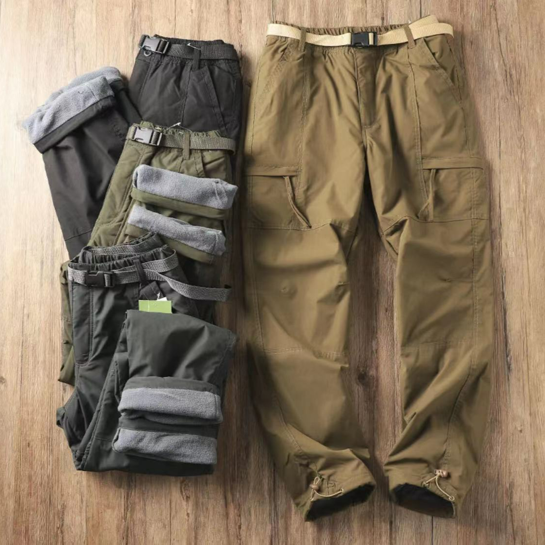 NBT弹力工装裤裤子男士宽松宽松耐磨多口袋防风工装裤