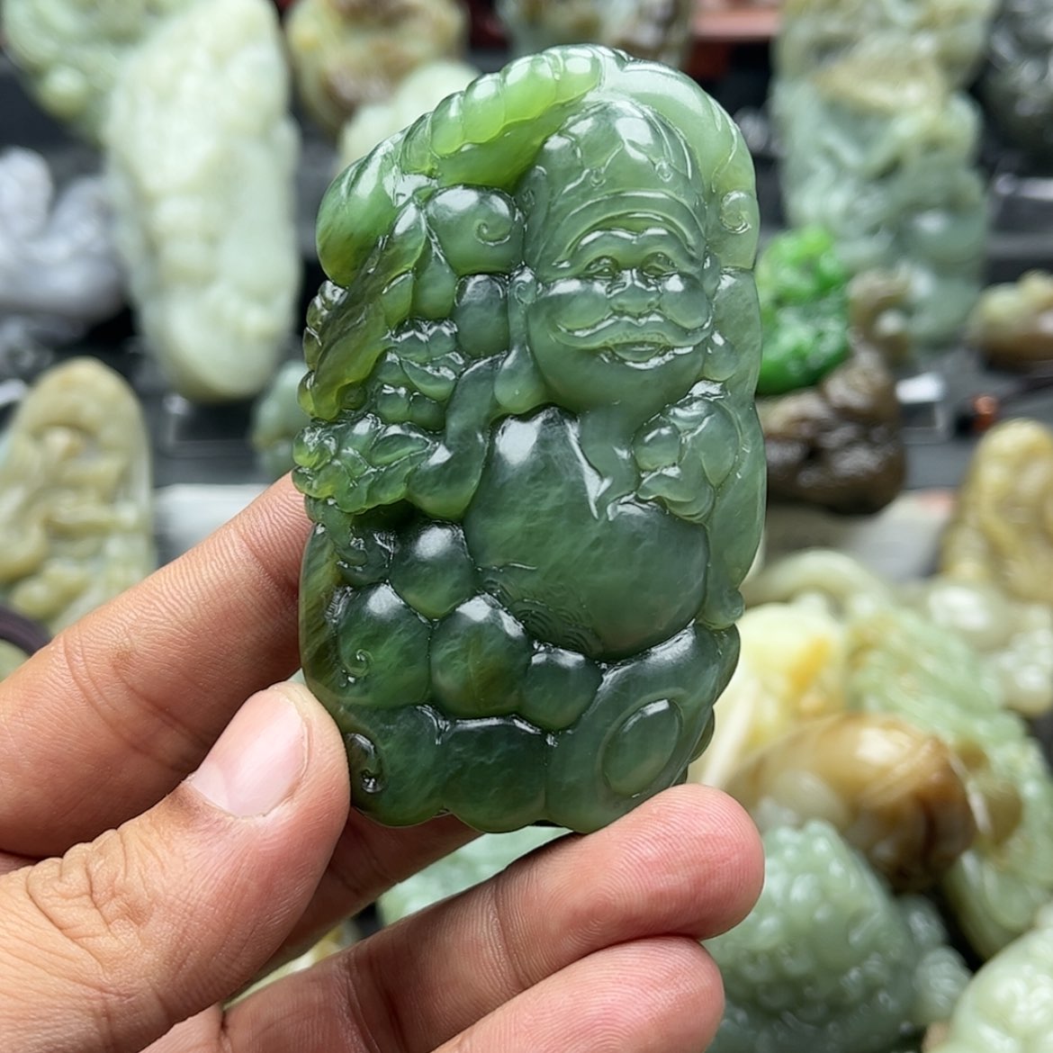 【闪购商品】和田玉把件未镶嵌老**家