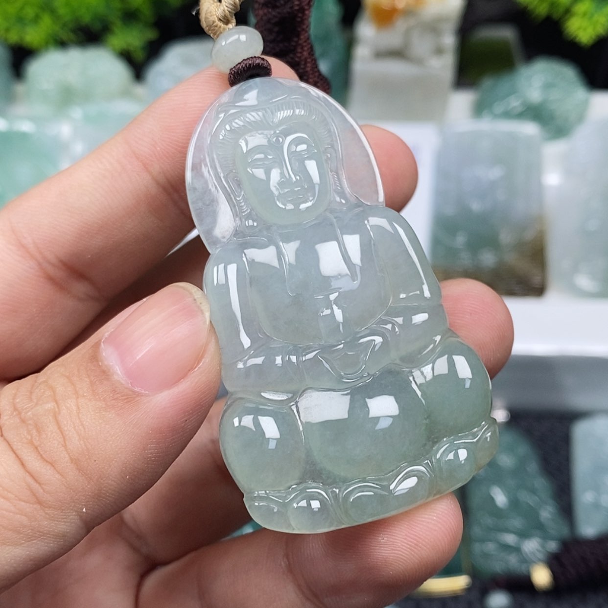 【闪购商品】翡翠颈饰未镶嵌萌*萌