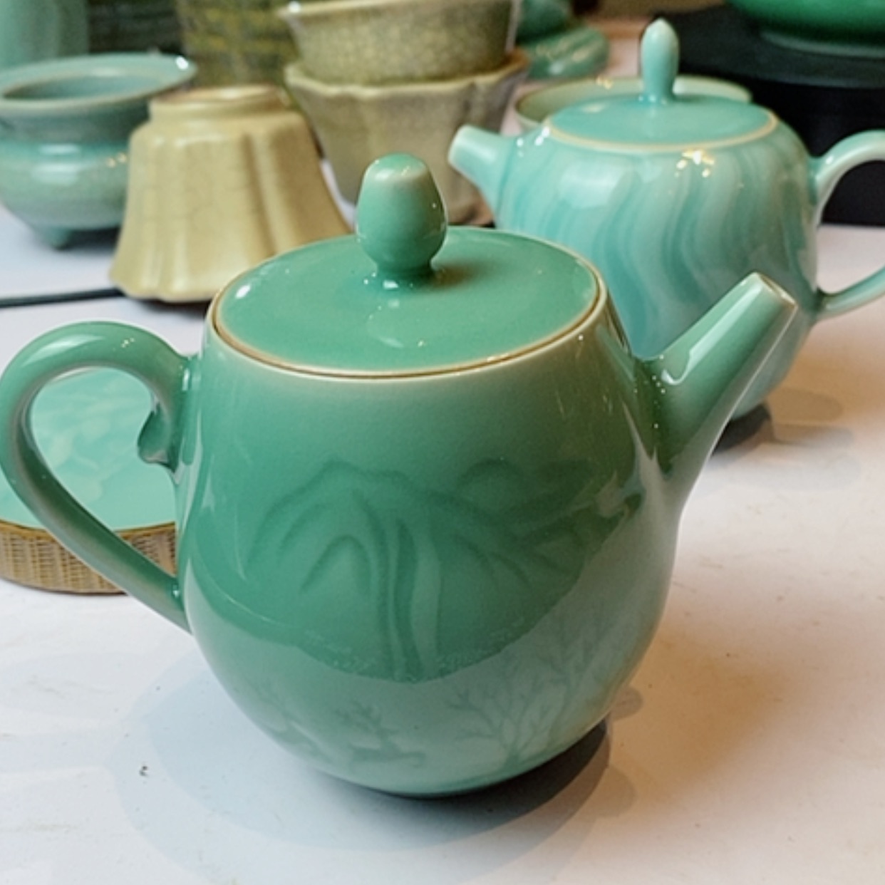 「闪购商品」陶瓷瓶知**茶
