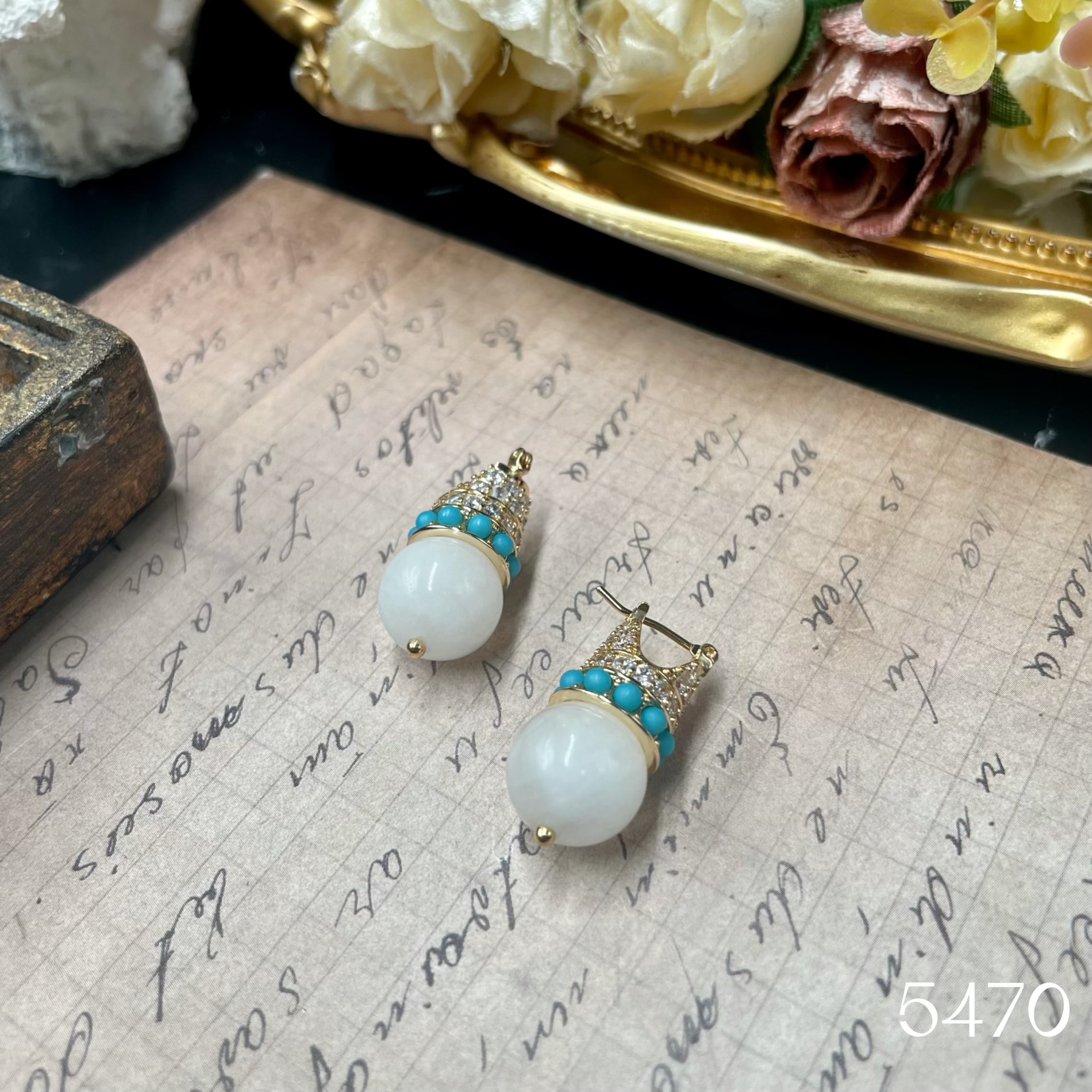 设计师款耳饰~5470