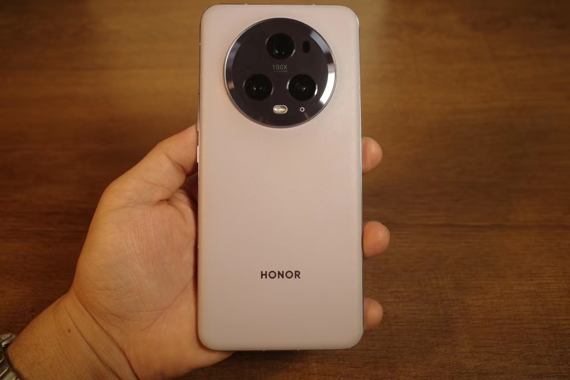 80新 honor/荣耀 荣耀magic 5 pro紫色12+256G 素皮联保2024-6-5